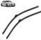 RAKTDA Scheibenwischer Set für Mercedes-Benz A-Class W177 V177 2018-2022 (24+19), 2PCS Scheibenwischer, scheibenwischer vorne, Extrem leise, Langlebig und Wetterfest