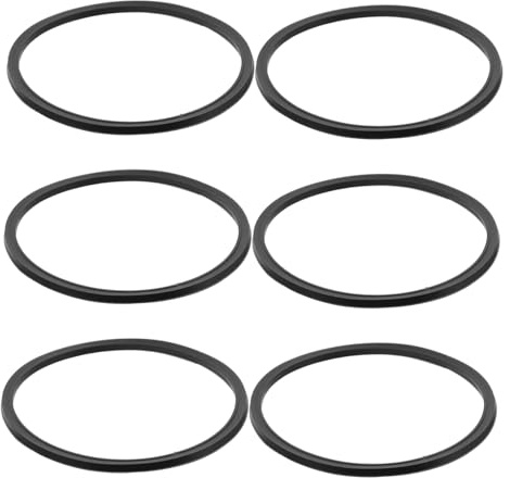 BEBEMOKO 6pcs Water Cup Sealing Accessories Replacement Silicone Seal Gasket for Travel Mugs Lids Airtight Silicone Replacement Gasket Ensures Tight Fit and No Spills Compatible Bottle Lid