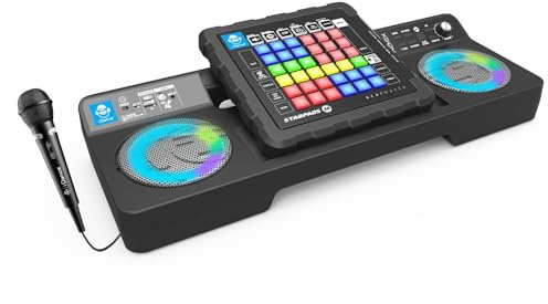 iDance DJ Toy Mixer Set Remix DJ2 with Light and Sound