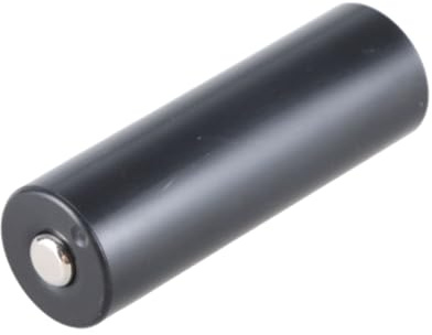 Black 18650 to 21700 Battery Adapter Cylinder Converter Tube for Flashlights
