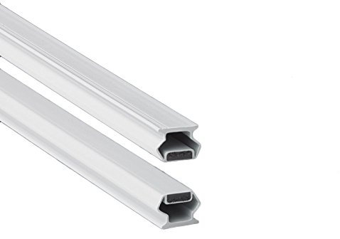 200cm EC-MAG-13 Guarnizione Magnetica Box Doccia in gomma (Bianco)