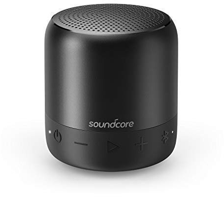 Soundcore Mini 2 Speaker Bluetooth Tascabile Resistenza all'Acqua IPX7, Speaker da Anker per Ambienti Interni e Esterni, Suono Possente con Bassi Potenziati, 15 Ore di Autonomia di Riproduzione.