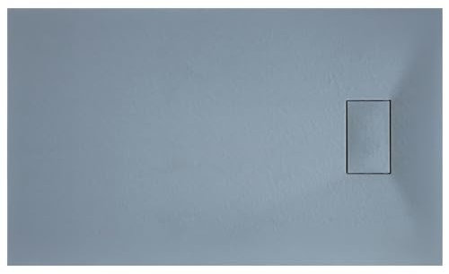 Bac à Douche 90x120x2,6 CM Gris Effet Pierre Mod. Strong