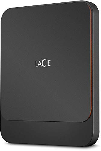 LaCie Portable SSD, externe SSD 2TB, 2.5 Zoll, USB-C, PC & Mac, inkl. 3 Jahre Rescue Service, Modellnr.: STHK2000800
