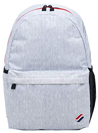 Superdry Mens Sportstyle Montana Rucksack, Grey Marl