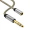 Ubrand 3.5mm to 6.35mm Cable,6.35mm 1/4 Audio Male to 3.5mm 1/8 Female Stereo Jack Adapter Extension Wire Cord,for Home Audio, Amplifiers, Home Theater Devices, or Mixing Console(4m/12Ft)
