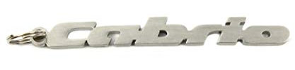 Streetculture Cabrio - Kult Metall Edelstahl Auto Fahrzeug KFZ Schlüsselanhänger - Auto Cabrio Cabriolet Convertible
