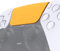 eXtremeRate Pavé Tactile de Remplacement pour ps5 Manette BDM 010/020/030/040/050, Pavé Tactile Customisé pour ps5 Controller, Pas Une Manette, Jaune