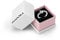 Pandora Moments Women's Sterling Silver Two Sparkling Hearts Cubic Zirconia Ring, Size 52, With Gift Box