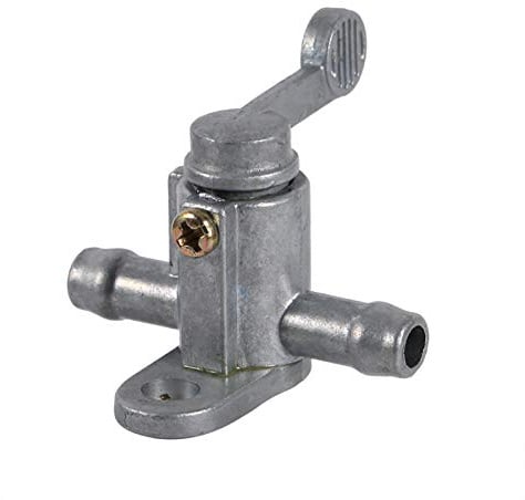 Joyzan Kraftstoff-Absperrventil Benzinhahn Motorrad-Kraftstofftank- | Umschaltventil Öl-Benzinhahn Generator-Teile-Kit Gas-Kraftstofftankschalter Ersatz 8mm Inline-Motorrad