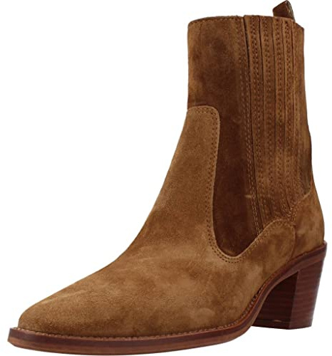 ALPE Braune Nevada Lederstiefeletten