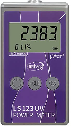 Tragbarer UV-Messgerät LS123 zur Messung der UV-Strahlung, Leistungsintensität, Strahlungsdichte, Ablehnungsrate (China)