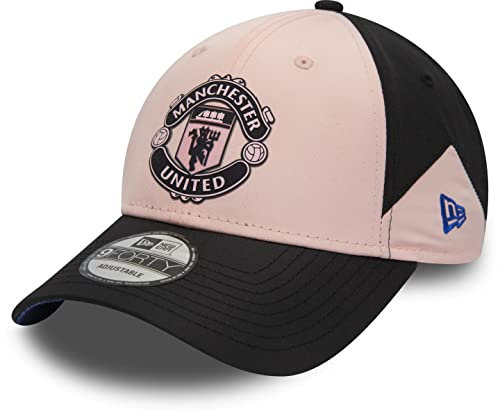 New Era Manchester United FC 9Forty FW Poly Team Casquette Rose/Noir, rose/noir, Taille unique