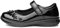 Walkright Cleo Girls Black Patent Shoe - Size 2 UK - Black