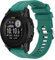 KUTEWEU Armband für Garmin Forerunner 935/Forerunner 745/945/955/Fenix 6/Fenix 6 Pro/Fenix 5/Fenix 5 Plus/Fenix 7, 22mm Silikon Estrazarmband für Fenix 7 Solar/Fenix 7 Sapphire Solar (Grün)