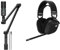 Sennheiser Profile Streaming Set mit USB Mikrofon & Corsair HS80 RGB Wireless Multiplattform-Gaming-Headset - Dolby Atmos - Omnidirektionales Mikrofon - iCUE-Kompatibel - PC, Mac, PS5, PS4 - Carbon