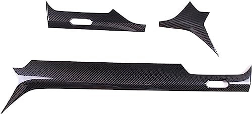 WLLLLa Auto zentrale Bedienfeld Aufkleber Mittel Konsole Abdeckung Schutz Panel Aufkleber Film für Lamborghini Urus 2018 2019 2020 2021 2022 2023
