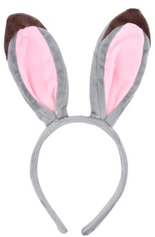 HAPINARY Niedliches Plüsch Hasenohren Haarreif Party Kostümaccessoire Cartoon Haarreif Für Mädchen Damen Langlebig Und Komfortabel Für Karneval Weihnachten Ostern