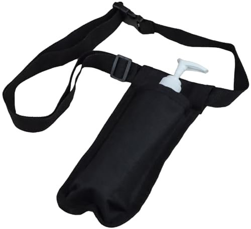 Vivezen - Support de ceinture, porte-bouteille avec flacon huile de massage - 250 ml