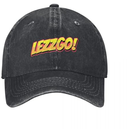 YCYLYLYC Mode Lets Go - Lets GOO Baseball Cap Hood Derby Hut Herren Baseball Damen Geschenk