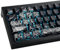 Sunzit PBT Keycaps 135 Keys Custom Keycaps Cherry Profile Dye-Sub Keycaps Set Black Wave of Kanagawa Side Print Shine Through Keycaps for MX Switches ISO/ANSI UK Layout Mechanical Gaming Keyboard