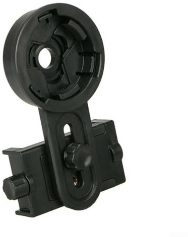 Hasaller Adaptateur de téléphone pour télescope - Support de téléphone portable - Compatible avec jumelles - Support de téléphone portable - Support à clip pour jumelles et monoculaires