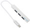 Gadpiparty 1pezzi Hub Usb -c Adattatore Per Laptop e Dispositivi Trasferimento Mbps