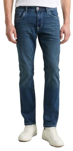 Tom Tailor Herren TTMARVIN Straight Jeans mit Stretch