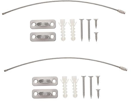 MOTHNUR 2sätze Möbelgurt Kindersicherer Möbel-sicherheitsgurt Für Schränke Bücherregale Fernseher Kindersicherheits-möbelgurt