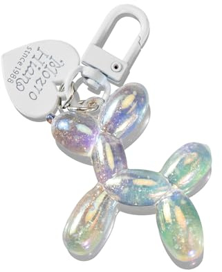 GOOWEAYY Porte-clés en forme de ballon en gelée pour femmes et filles, sac à main, accessoires pour clés de voiture, 5,1 cm