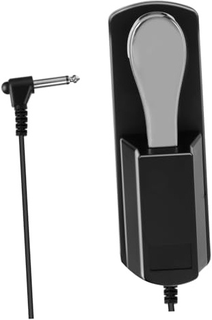 MOTHNUR Pedale Sustain per Tastiera Elettronica Stile Pianoforte Guscio in Resistente Accessorio Essenziale per Pianisti e Tastiere Digitali
