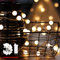 LED Globe Lichterketten mit Stecker, Lichterkette mit timer, 15m, 100er, Warmweiß Kugel, für Hochzeitsfeier, Geburtstag, Weihnachten, Balkon, Wand, Baum, Hinterhof, Innen und Außen, Erweiterbar