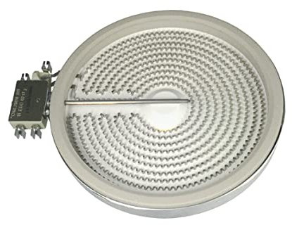 Strahlheizkörper Einkreis Glaskeramikkochfeld 1800W Ø 175mm Ego 1058113032 HiLight-Heizkörper mit Temperaturmelder passend Bosch Siemens 00647881 Constructa Balay Neff Kübbersbusch gb hss hsn