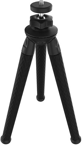 SABRENT Trípode Flexible Universal para Montaje en trípode estándar (Adaptador de Montaje Incluido) (TP-FLTP)