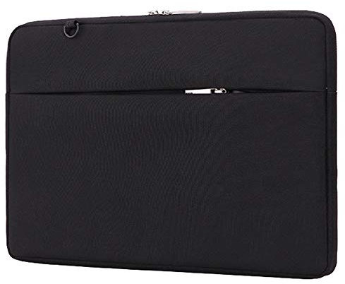 Laptop Tablet Sleeve Case Bag for 14 Inch MacBook/Surface/Ultrabook/Chromebook, with Accessory Bag,Black,14 Inch