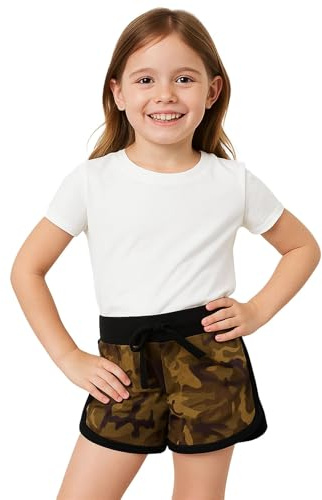 A2Z 4 Kids Girls Shorts 100% Cotton Dance Sports Trendy Fashion Summer Hot Short Lightweight Comfort Breathable Stylish Running Beach Shorts Tank Top Pants New Age 2-13 Years