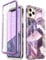 i-Blason Cosmo Series Protective Case for Apple iPhone 11 Pro Max (2019), Marble Purple