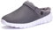 Unisex Hombres Mujeres Zapatillas de Estar Invierno casa Cálido Comodidad Suave Invierno Pantuflas Zuecos Zapatillas Antideslizantes Impermeable,Gris-Style A,43 EU