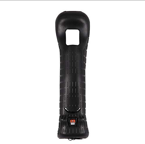 Goshyda Adaptateur de capteur MotionPlus, Adaptateur de capteur Motion Plus avec Housse en Silicone pour Jeux de télécommande (Noir)