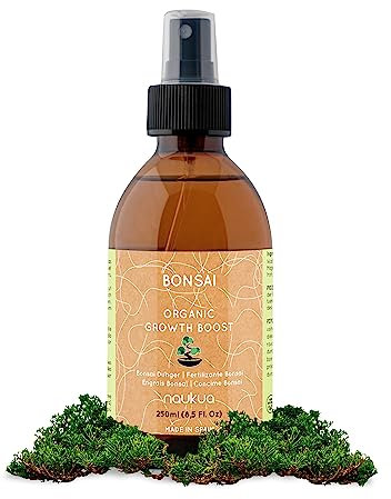 250ml Bio Bonsai Dünger - verbessert die Bonsai-Gesundheit, die Bodenfruchtbarkeit und die allgemeine Stärke - gebrauchsfertiges Spray für alle Arten von Bonsai - Flüssigdünger