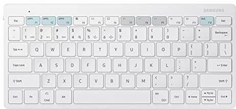 Samsung Tastiera wireless intelligente Trio 500 compatibile con laptop, smartphone e tablet, bianco