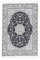 carpetfine Orientteppich Nain Diane Blau 240x340 cm | Tradtioneller Teppich für Schlaf- und Wohnzimmer