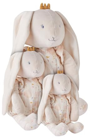 Noukie's NOUKIES - Schmusetuch für Kinder - Kleines Plüschtier PILI - Schmusetuch aus Bio-Baumwolle - Kindgerechte Größe (25 cm)