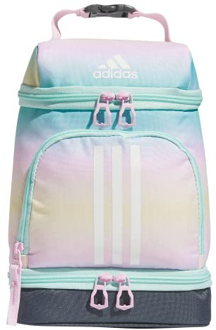 adidas Excel 2 Insulated Lunch Bag Bolsa para el Almuerzo, Gradient Flash Aqua/Orchid Fusion Purple, Talla única Unisex Adulto