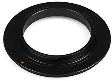 Adattatore retrò da 62 mm, compatibile con Pentax PK Macro, anello di inversione per obiettivo da 62 mm, Pentax PK