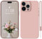 HGH für iPhone 15 Pro Hülle Silikon mit 1 Lanyard, Handyhülle für iPhone 15 Pro Case Ultra Dünne Rundumschutz mit Weichem Microfiber-Innenfutter Stoßfeste Schutzhülle für iPhone 15 Pro 6.1 Rosa