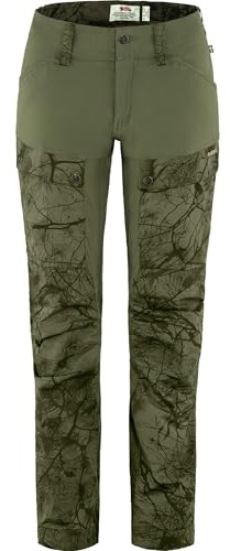 Fjällräven Damen Keb Hose, Deep Forest/Laurel Green, 50/R