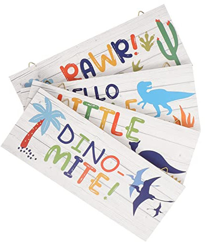 Cabilock 4piezas Placas De Madera Inspiradoras Decoración Rústica Letreros Motivacionales Decoración De Pared