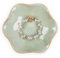 Geepen Jewelry Dish Tray, Elegant Ceramic Jewelry Trays, Key Bowl, Decorative Plate for Mother’s Day Milky Green