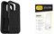 OtterBox Bundle Defender Series MagSafe Case for iPhone 16 Pro Max, Shockproof, Drop Proof, Ultra-Rugged, Protective Case, Black, Non-Retail Packaging & Premium Glass Screen Protector